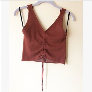 Windsor Mahogany Crop Top